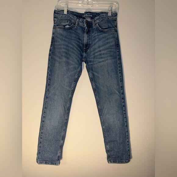 Calvin Klein dark wash non ripped Midrise jeans “slim boyfriend” size 6 - Picture 1 of 8
